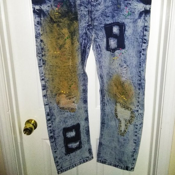 Fashion Men's Street Style Jean - Picture 4 of 11